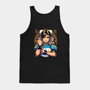 Strong Female Fighter Tank Top